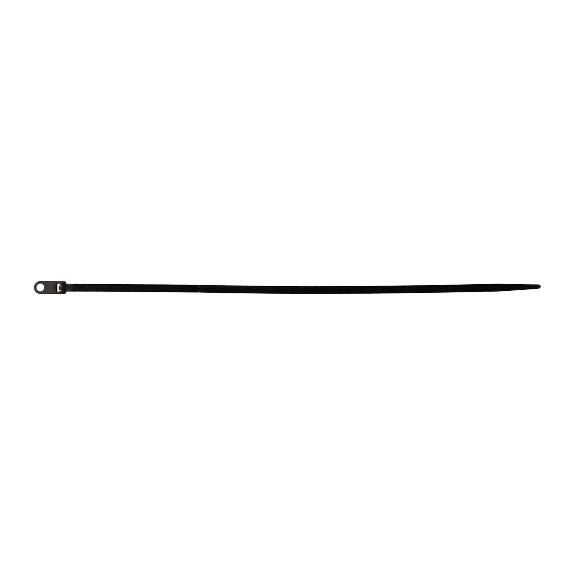 Install Bay BMCT11 Mount Black Cable Tie 11-Inch, 50-Pound (100-Pack)