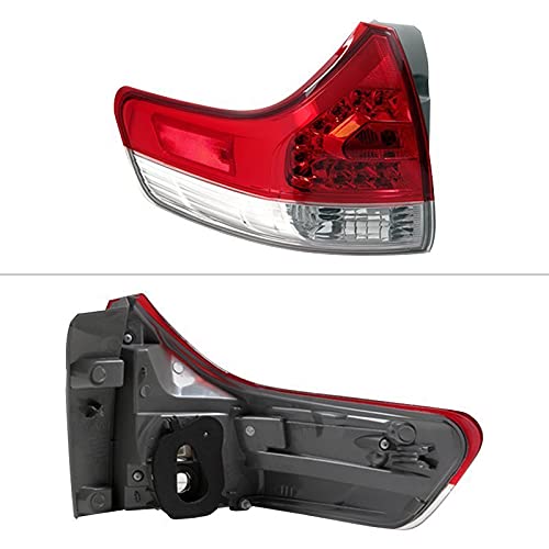 Toyota Sienna Left Driver Side Tail Light Xtune ALT-JH-TSIE11-OE-OL