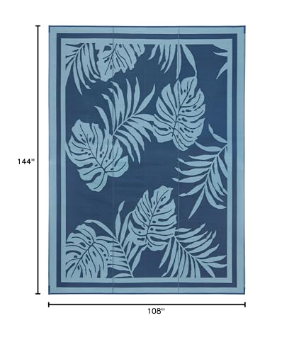 Deluxe Faulkner 48896 Multi-Purpose Paradise Mat, 9' x 12', Blue