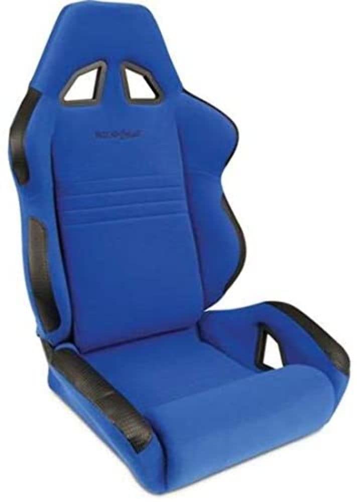 Blue Velour Racing Rave Recliner Right Seat ProCar by Scat 80-1600-65R