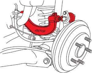 Adjustable Specialty Products Company Forged Aluminum Civic Rear Control Arm with xAxis™ Sealed Flex Joint - 67475