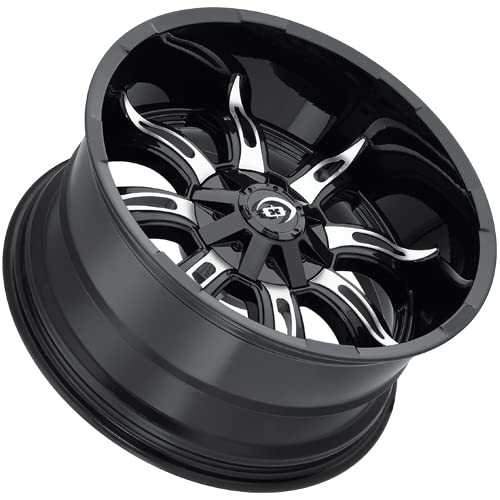 20x9 Vision 423 Manic 6x135/6x5.5" +12mm Black/Machined Wheel Rim 20" Inch