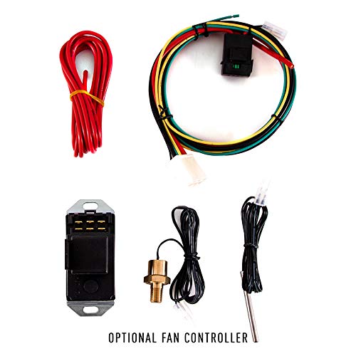Mishimoto Fan Shroud MMFS-XJ-89K w Controller Fits Jeep Cherokee XJ 4.0L 1989-2001 Silver
