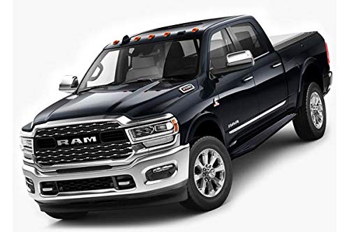 Peerless Black Horse Running Boards Compatible with 11-24 Ram 2500/3500 Black (Excl. Chassis Cab Diesel Models)|10 Dodge Ram 2500/3500 Mega Cab-PR-R191BK