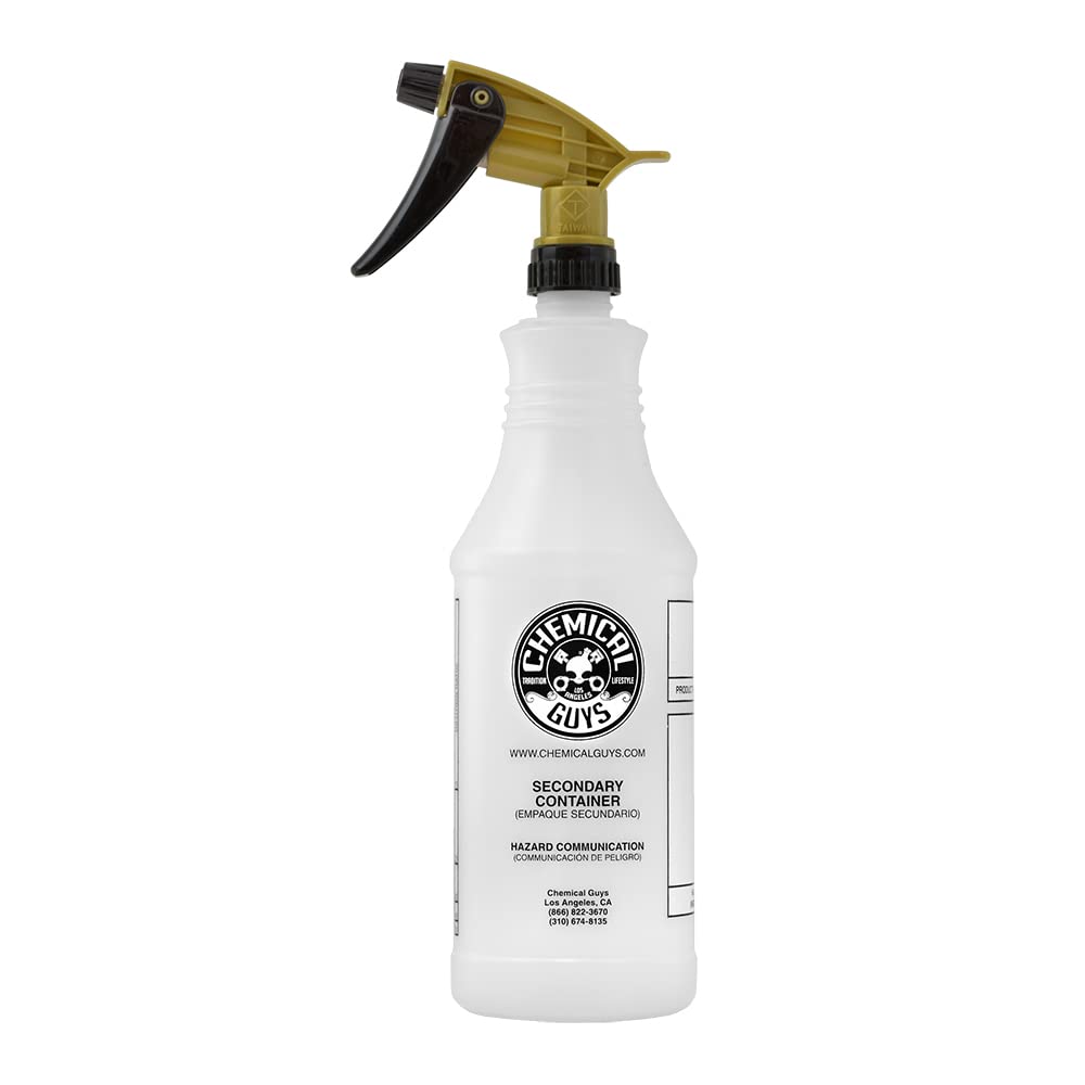 Chemical Guys Acid Resistant Acc_136 Sprayer, with 32 oz Heavy Duty Bottle, White