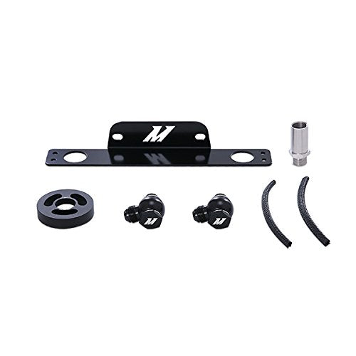 Mishimoto Oil Cooler Kit MMOC-CSS-10TBK Low-Temp Thermostatic Fits Chevrolet Camaro SS 2010-2015 Black