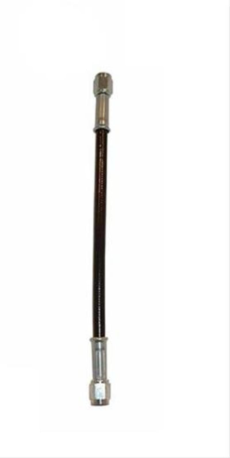 Black -4AN PFTE Fragola Hose Assembly Straight x Straight 20in