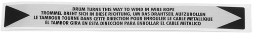 Service Kit WARN 98391 - Drum Rotation Label