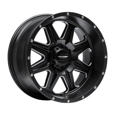 Pro Comp PXA63 Alloys 20X10 8X170 S-BLK MILL -18MM - PXA5163-217047
