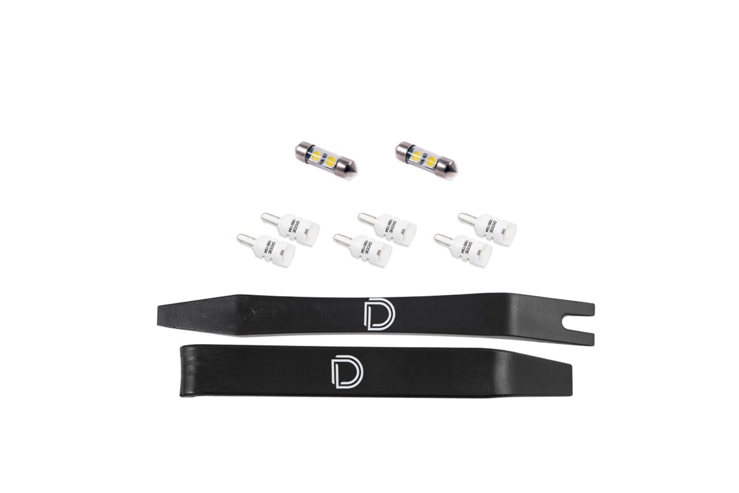 Diode Dynamics interior bulb pack LED compatible with Toyota RAV4 2013-2018, Stage 1