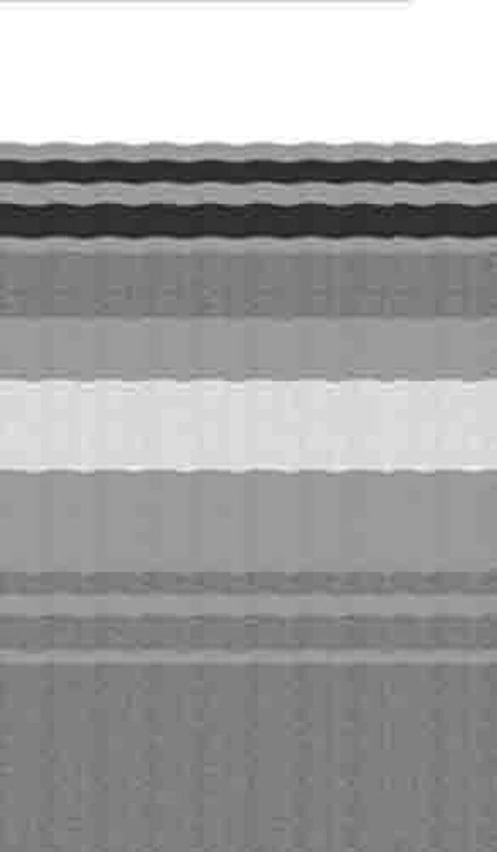 15' Carefree Vinyl Roller Assembly Black/Grey (White Weatherguard)
