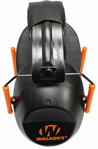 Passive Walker's Folding Muff, Black and Orange
