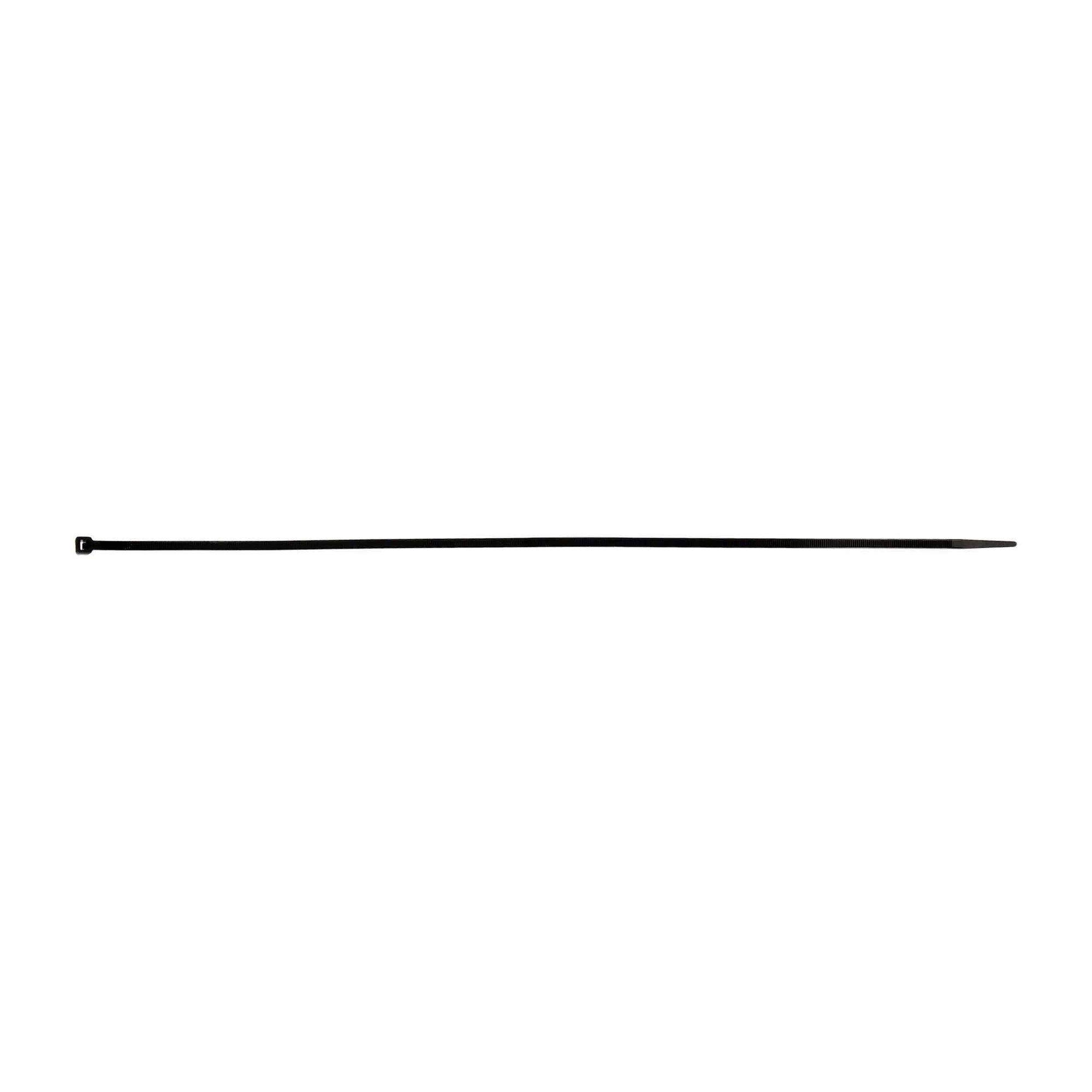 BCT18 Install Bay 18-Inch 50-Pound Cable Tie, Black (100-Pack)