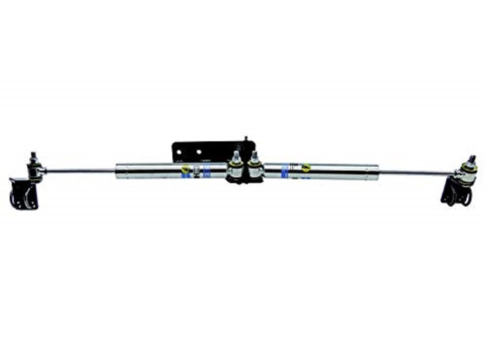 SUPERLIFT SUSPENSION RealTruck Dual Steering Stabilizer Kit | Bilstein 5100 Series Cylinders | 92715 | Fits 2018-2023 Jeep Wrangler; 2020-2023 Jeep Gladiator JT with 1.5" of Lift or Higher