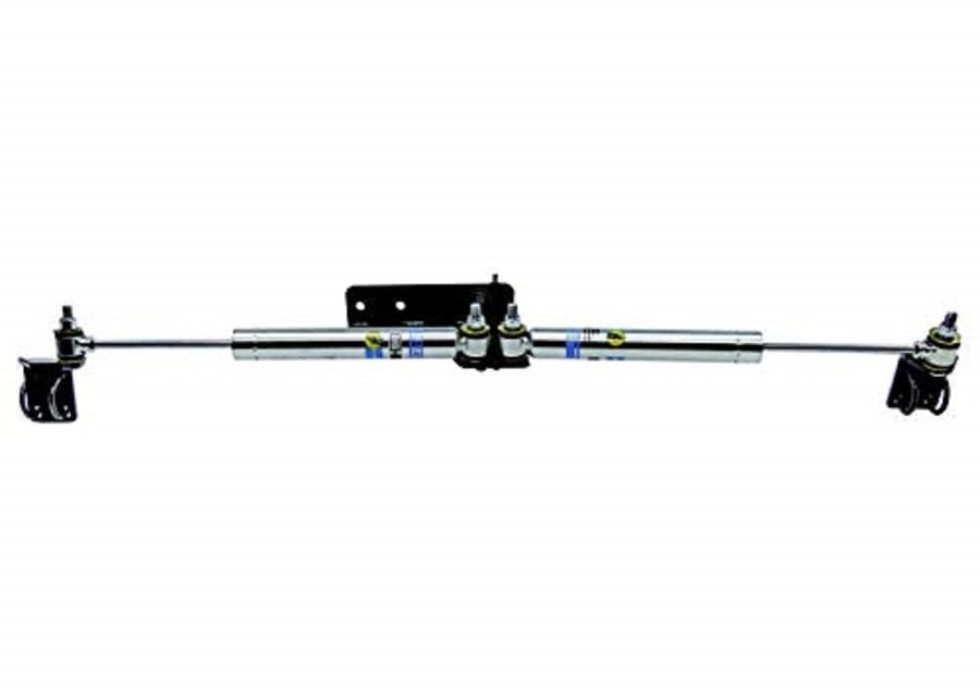 SUPERLIFT SUSPENSION RealTruck Dual Steering Stabilizer Kit | Bilstein 5100 Series Cylinders | 92715 | Fits 2018-2023 Jeep Wrangler; 2020-2023 Jeep Gladiator JT with 1.5" of Lift or Higher