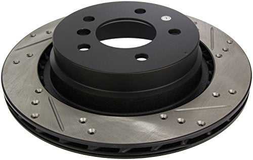 StopTech Sport Drilled/Slotted Brake Rotor 127.34036L (Rear Left), 1 Pack
