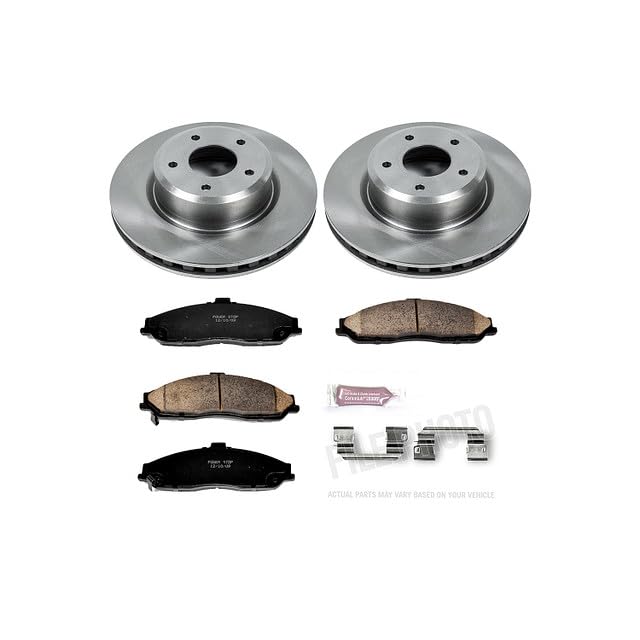 Power Stop Autospecialty KOE2912 Front Replacement Brake Kit-OE Brake Rotors & Ceramic Brake Pads For Pontiac GTO 2005-2006 [Model Specific]