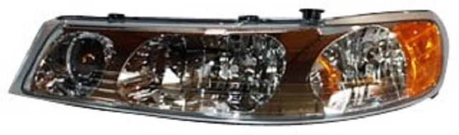 Left Headlight Assembly TYC Compatible with 1998-2002 Lincoln Town Car