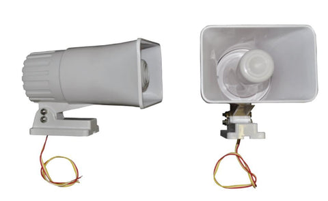 GOST GA-SIREN STANDARD GOST ACOUSTICS WATER RESIS, Dual Tone; Wired; 30 Watt Output Power; White; Waterproof
