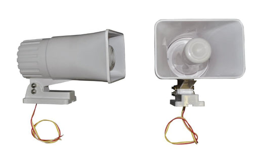 GOST GA-SIREN STANDARD GOST ACOUSTICS WATER RESIS, Dual Tone; Wired; 30 Watt Output Power; White; Waterproof