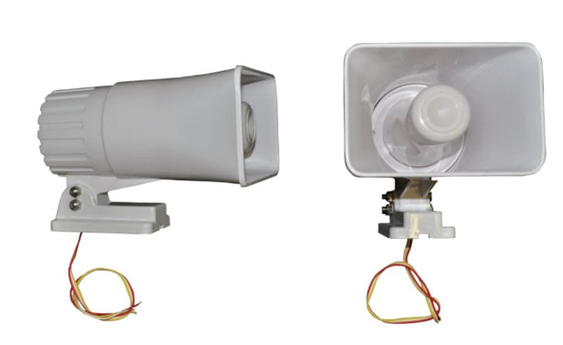 GOST GA-SIREN STANDARD GOST ACOUSTICS WATER RESIS, Dual Tone; Wired; 30 Watt Output Power; White; Waterproof