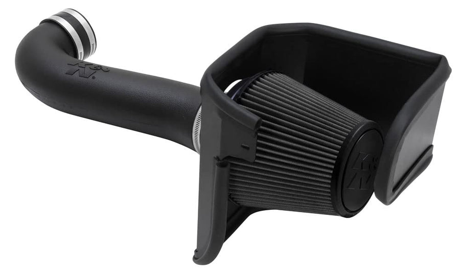 Cold Air Intake System K&N: Dry-Flow Air Filter, Increase Performance & Acceleration: Compatible with 2005-2023 CHRYSLER/DODGE, 300C, Challenger, Charger, Magnum, 30-1542