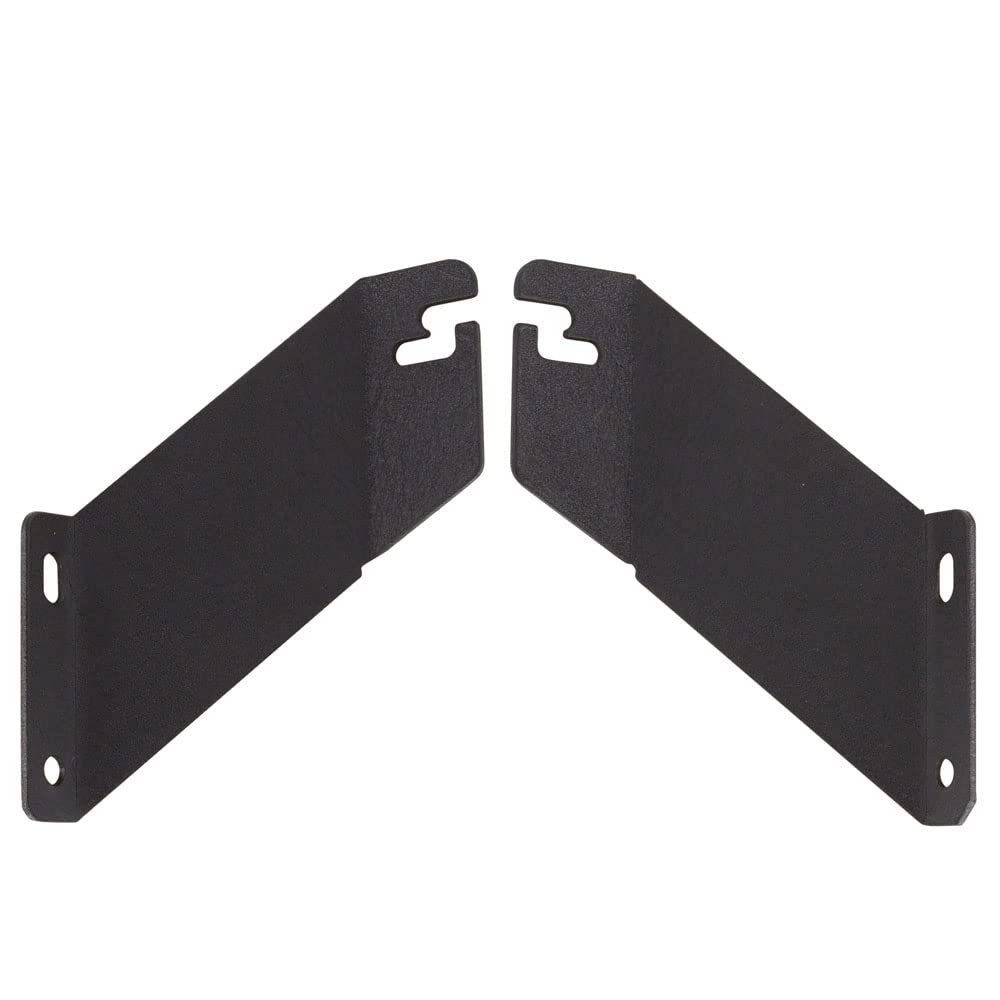 Jeep Metra - Hood Mount Bracket Designed for 20” Straight Lightbar - Pair, JK 2007-2018 (JP-JKHM2)
