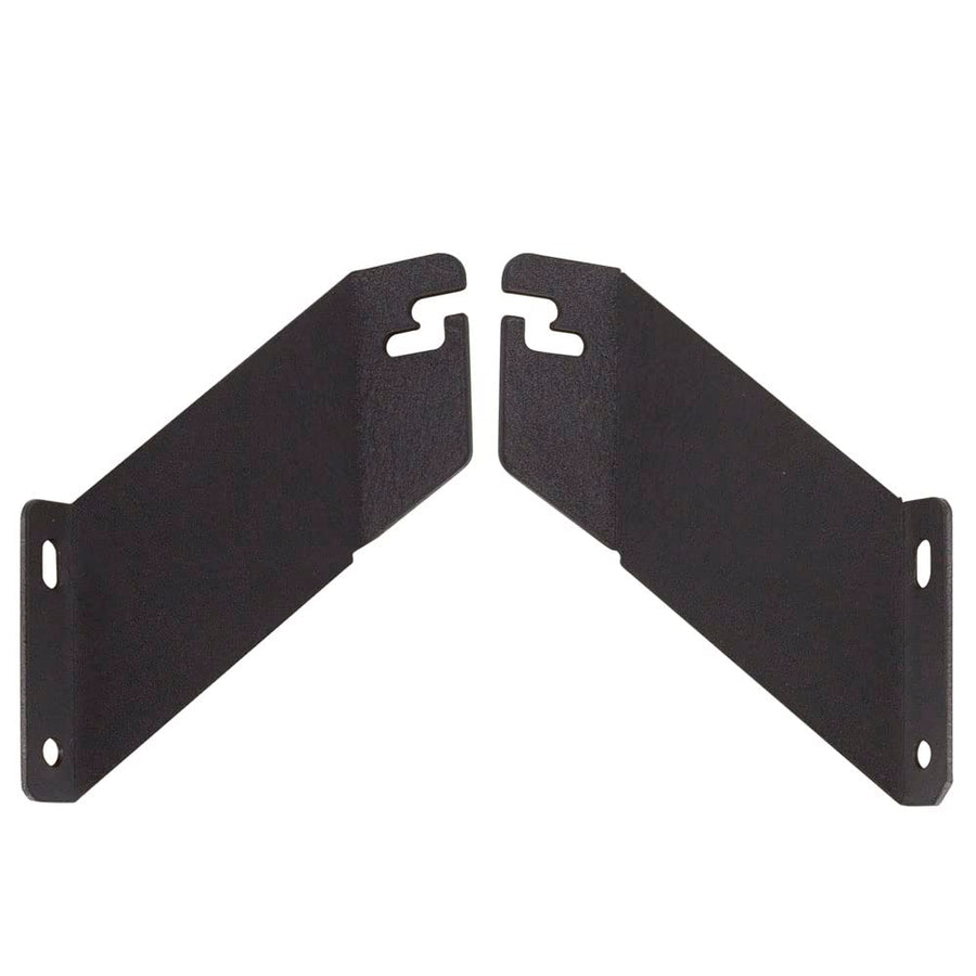 Jeep Metra - Hood Mount Bracket Designed for 20” Straight Lightbar - Pair, JK 2007-2018 (JP-JKHM2)