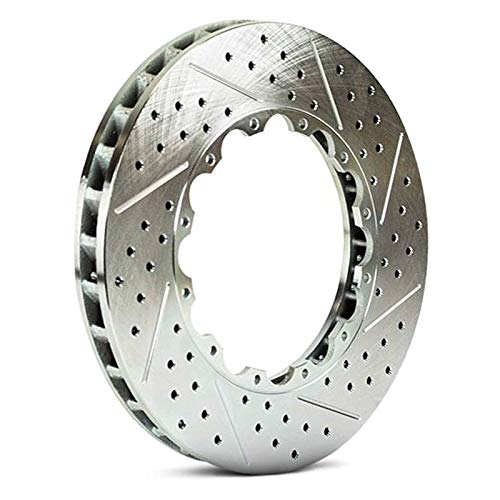 Baer Brakes 6910138-BKCZ Rotor Replacement 13" x 1" (Thick Slot Drill W/Zinc Drivers Side), 1 Pack