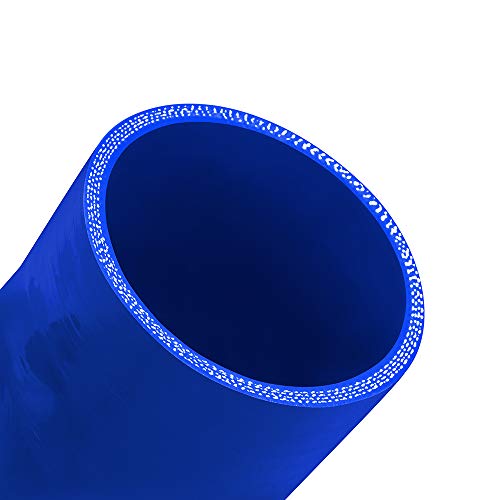 Mishimoto 3.0" Silicone Coupler, w/ 1/8" NPT Bung, Blue