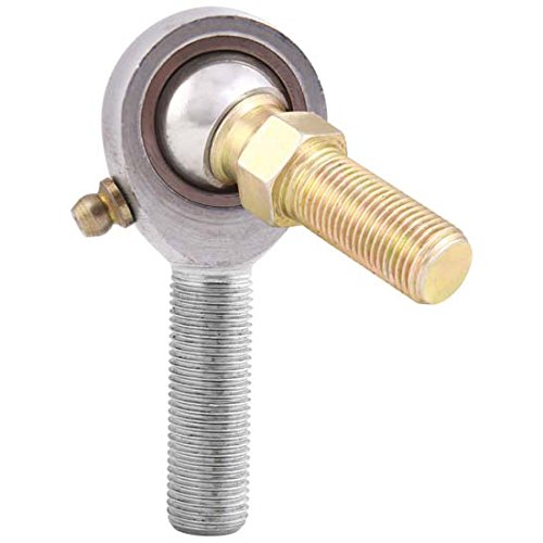 QA1 KML6S ROD END (K) 3-PC CARBONM-L 3/8-3/8 STUD