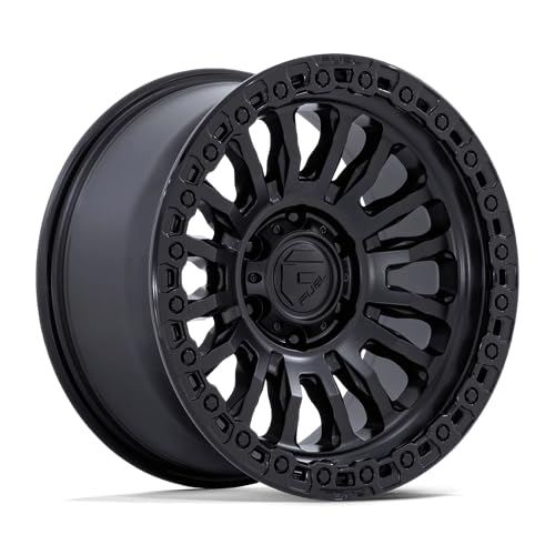 FC857 RINCON FUEL OFF-ROAD 20X9 6X5.5 5.79 20mm MATTE BLACK WITH GLOSS BLACK LIP - FC857MB20906820