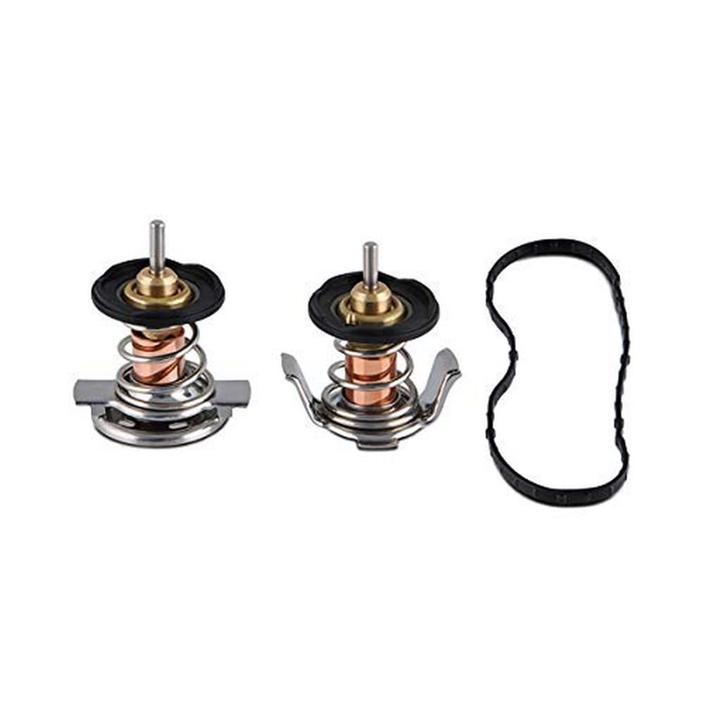 Mishimoto Low-Temp MMTS-F2D-08L Thermostat Compatible with Ford 6.4 Powerstroke 2008-2010