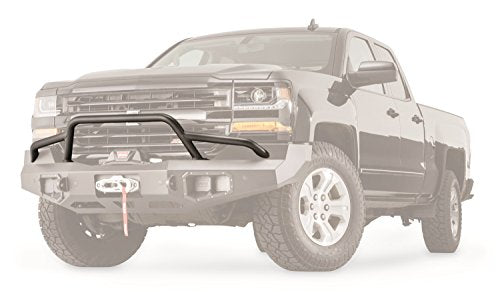 100474 WARN Baja Grille Guard Ascent Tube Bar, Fits: Chevy Silverado 1500 (2016-2018)