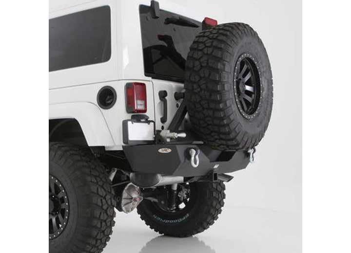 XRC Rear Bumper Smittybilt 76856-01 with Hitch and Tire Carrier for Jeep JK, (Box 1 of 2)