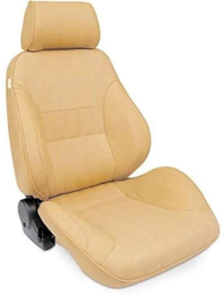 Beige Vinyl Racing Rally ProCar by Scat Smooth Back Recliner Right Seat 80-1000-54RS