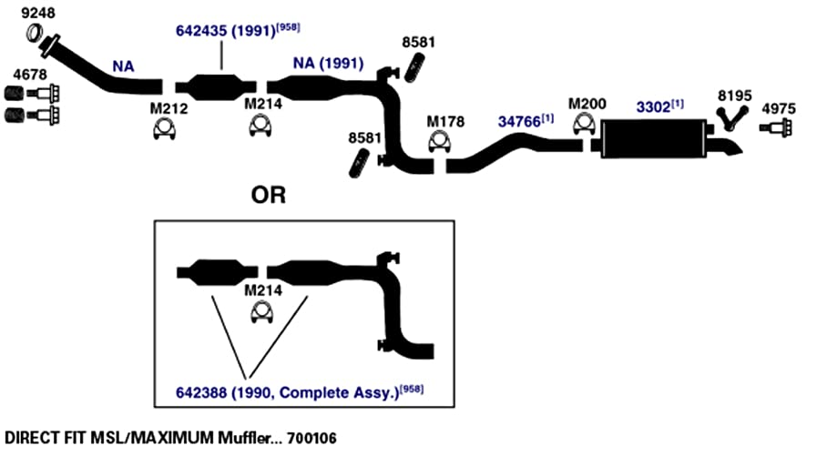 Exhaust Pipe AP Exhaust Products 34766