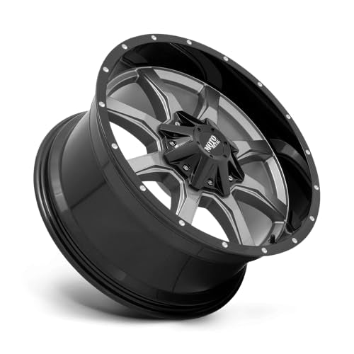 Moto Metal 20X12 MO970 G-GRY BLK LP 5X5.0/5.5 -44MM - MO97021235444N