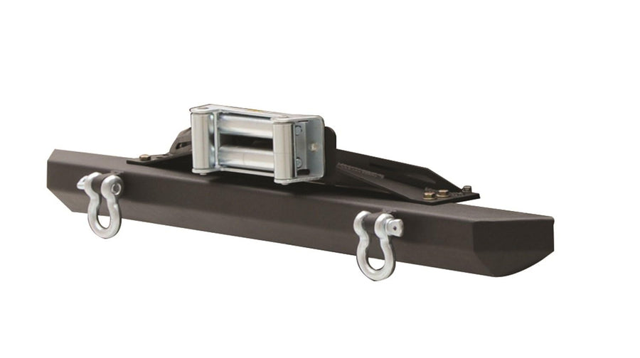 SRC Classic Smittybilt Front Bumper with D-Ring Mounts and Shackles for 1976-2006 Jeep® Wrangler TJ/YJ/LJ
