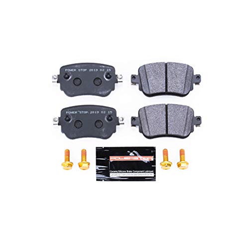 Power Stop Track Day Spec PSA-1779 Rear Ceramic Brake Pads For Audi Q3, Audi Q3 Quattro, VW GTI, VW Golf, VW Golf Alltrack, VW Golf SportWagen, VW Passat [Model Specific]
