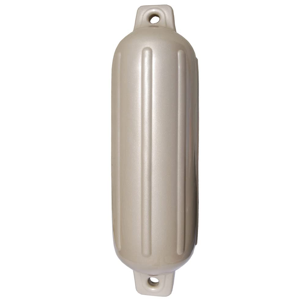 Taylor Made 282679 Storm Gard Inflatable Vinyl Fender - 8.5" x 27", Aurora Gold Taylor Made Products