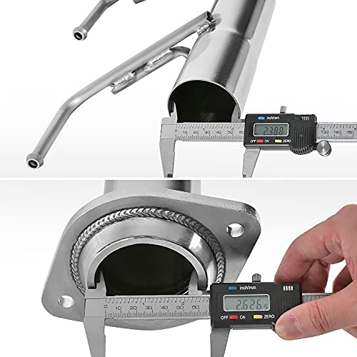 MFCAT2-F15015 SPEC-D TUNING 4 Door Catback Exhaust- Fit All 2.7L 3.5L 5.0L Models 15-17 Ford F150