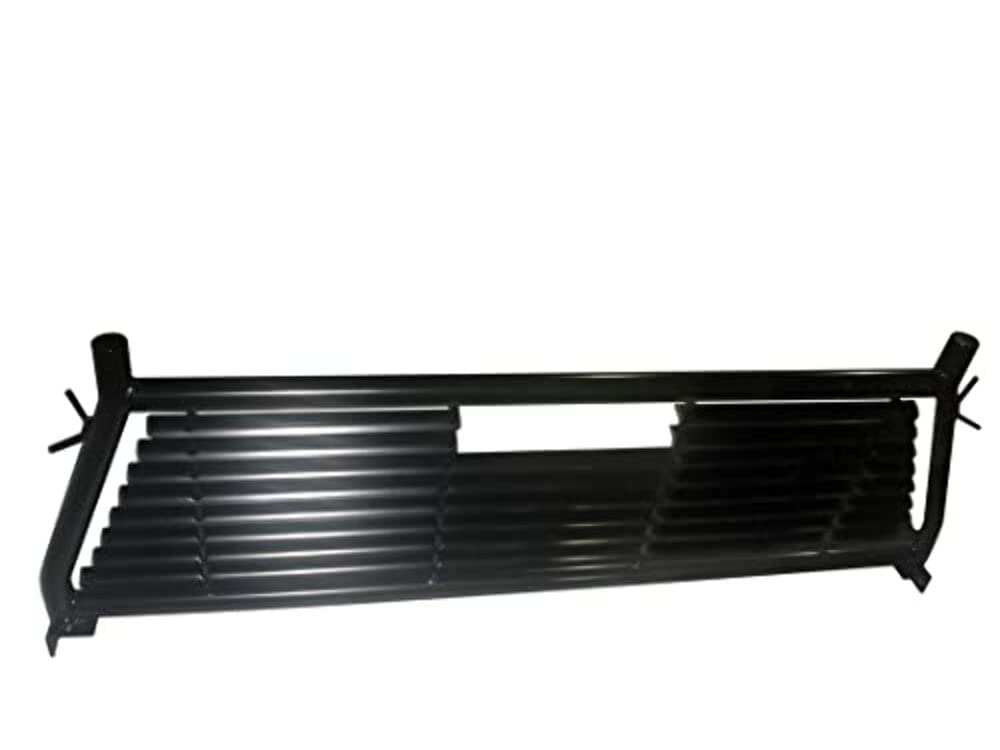 Round Tube TrailFX H0004B Louvered Headache Rack – Black Powder Coated Steel – Fits Ford F-150 1997-2020