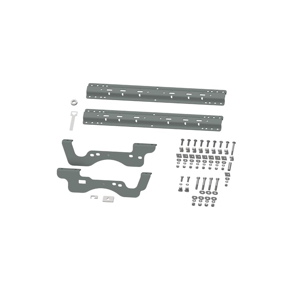 Fifth Wheel Hitch B&W Trailer Hitches Universal Mounting Rails with Custom Installation Brackets - RVK2406