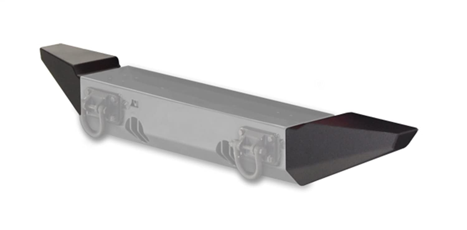 XHD Rugged Ridge Bumper End Kit | Textured Black, Steel | 11540.12 | Fits XHD Bumpers from Rugged Ridge (JK Only)