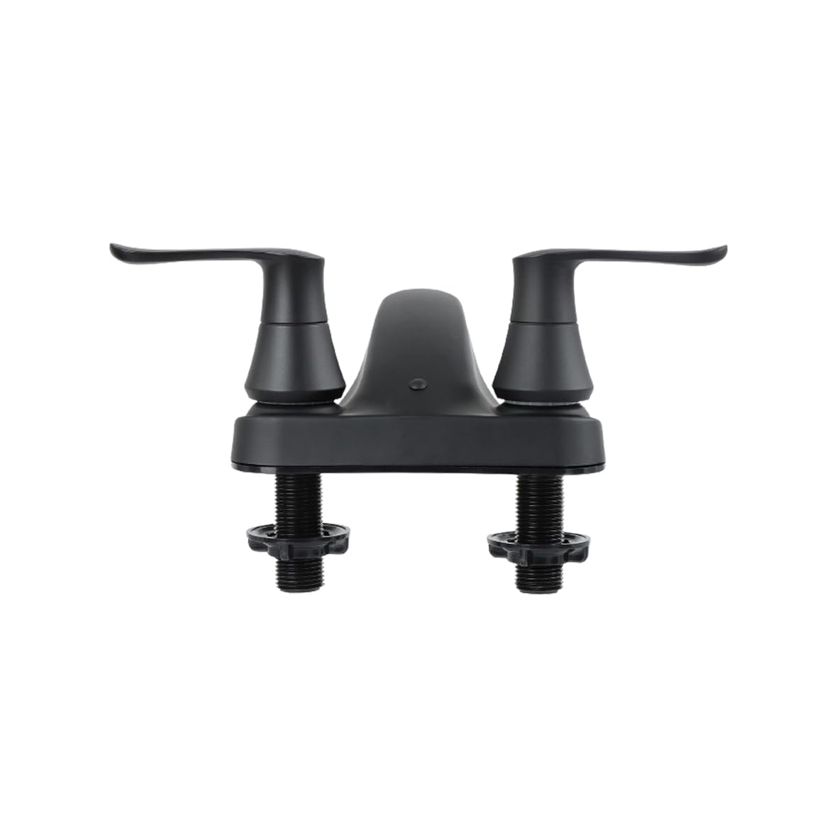 Matte Black Empire Faucets Bathroom Sink Faucet Kit - 4in Water Spout, Non-Metallic Dark Bath Fixtures for RV, Campers