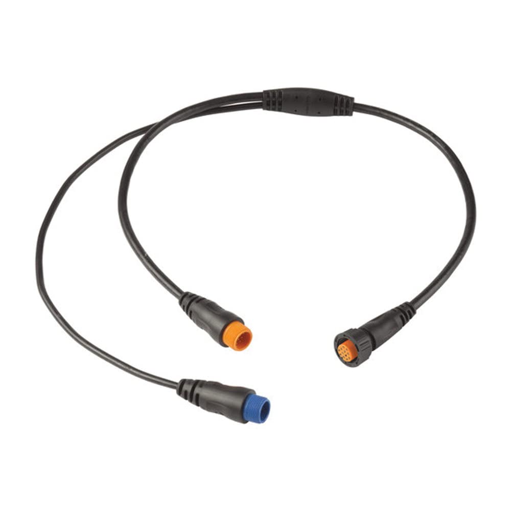 Garmin 12Pin+8 Pin Transducers 010-12445-33,Black,Small