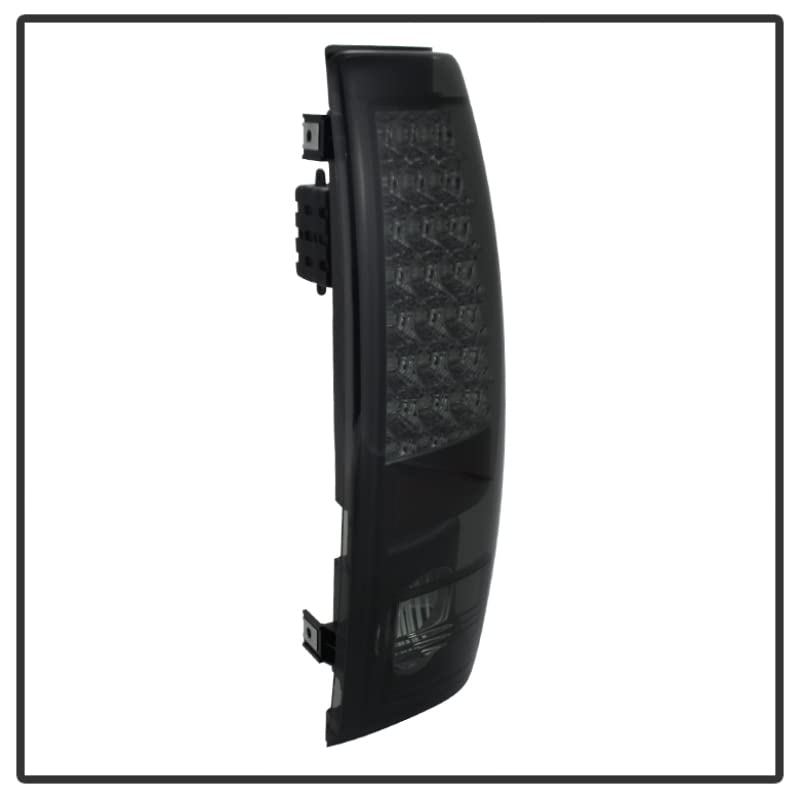 Spyder Auto 5078025 Spyder Chevy Silverado 1500/2500 03-06 and 2007 Silverado Classic ( Does Not Fit Stepside ) LED Tail Lights - Black Smoke