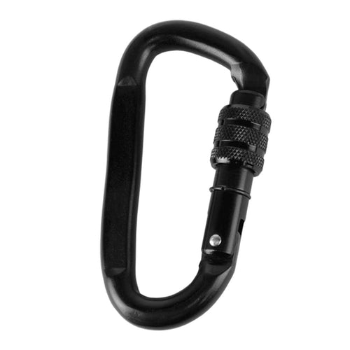 Black Muddy Safety Harness Carabiner