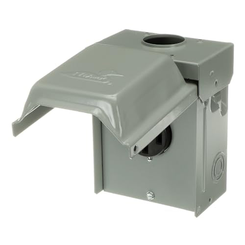 Weatherproof MIDWEST U054P • Temporary RV Outlet • 50A 14-50 RWR • Power Supply • Volts AC: 120/240V • Fully Compliant